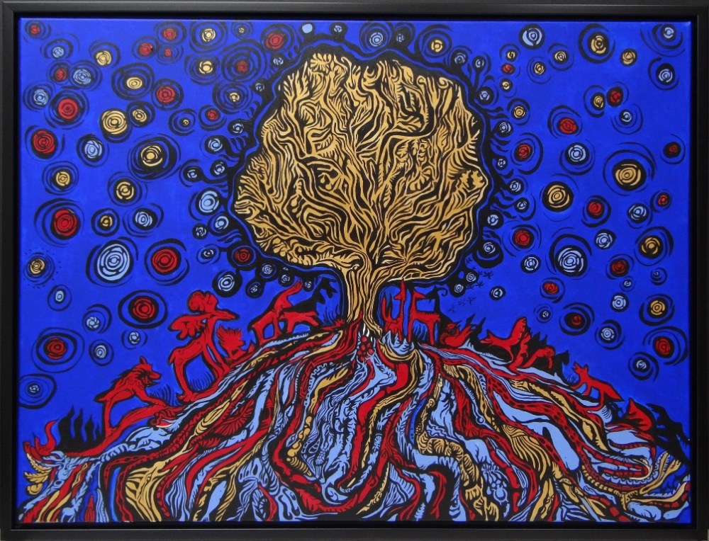 tree-painting